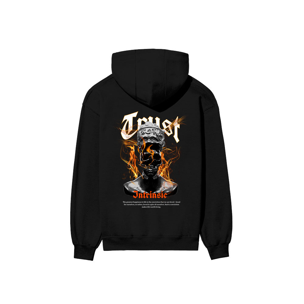 Intrinsic Flame: Trust Burn Hoodie